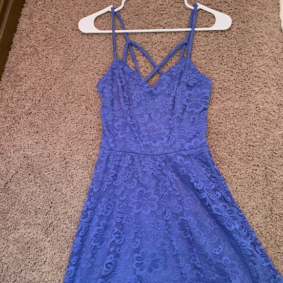 BCX Lace Purple Dress Size Small - Picture 1 of 2
